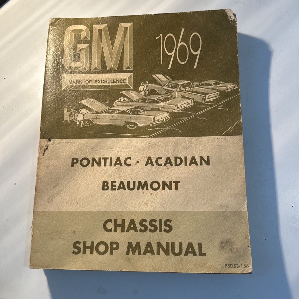 1969‎ GM Pontiac Acadian Beaumont Chassis Shop Manual Canadian Edition